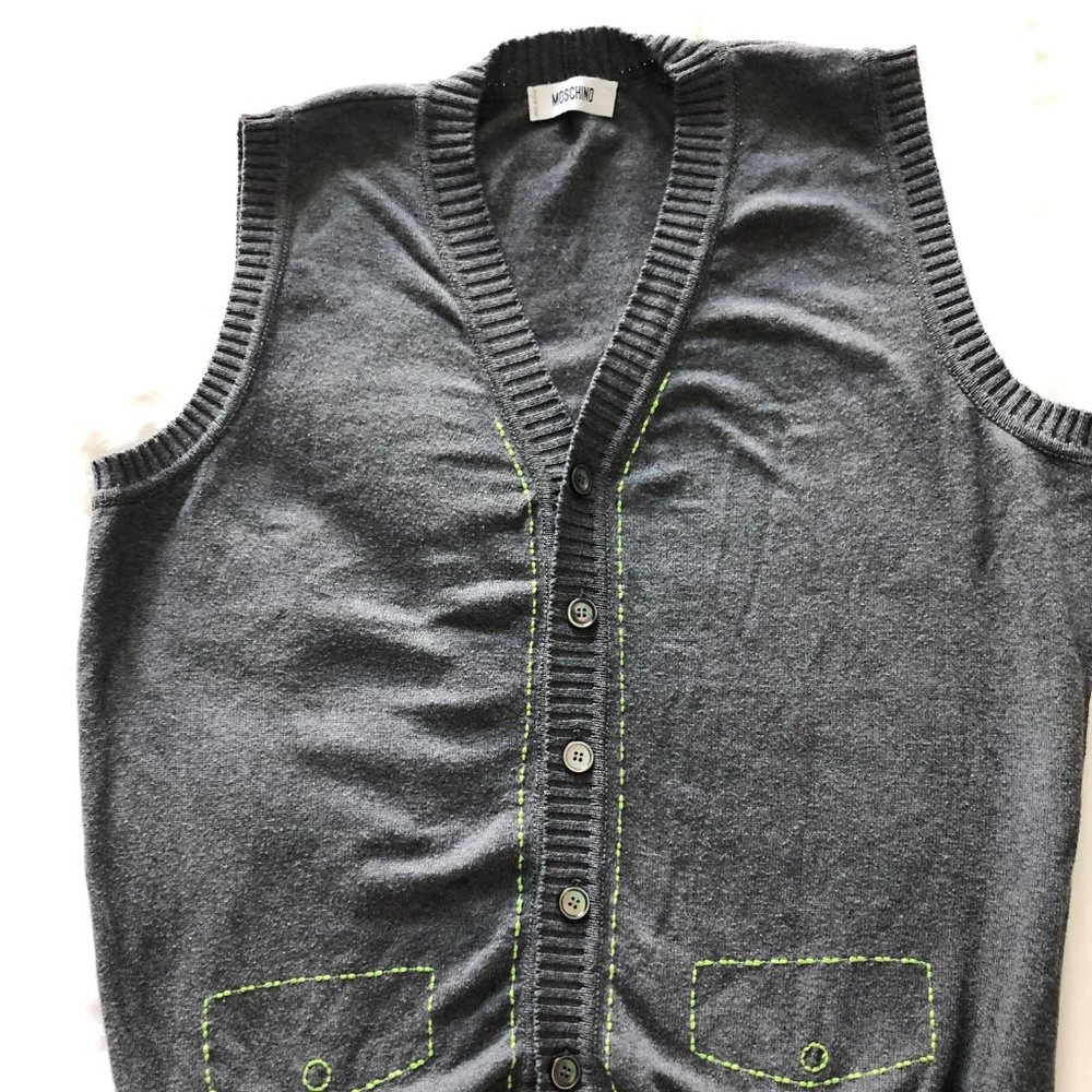 Moschino Men Cotton Vest